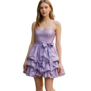 Gunne Sax Jessica McClintock Dress Purple Size 3 Vintage